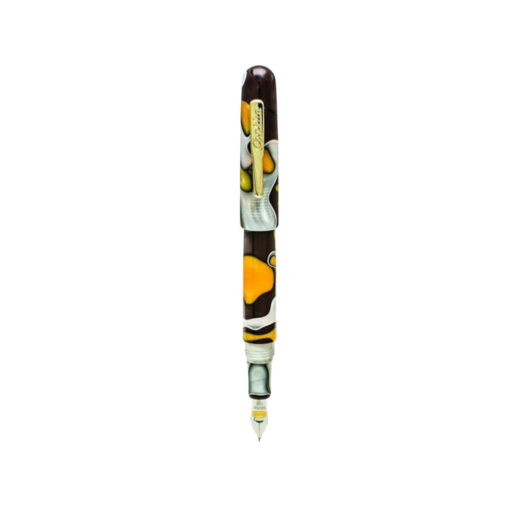 Conklin All American Fountain Pen Yellowstone Medium — Conklin fountain pen — precision nib writing instrument, at Cityluxe Singapore stationery store