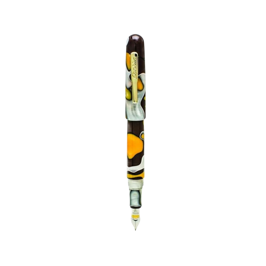 Conklin All American Fountain Pen Yellowstone Medium — Conklin fountain pen — precision nib writing instrument, at Cityluxe Singapore stationery store