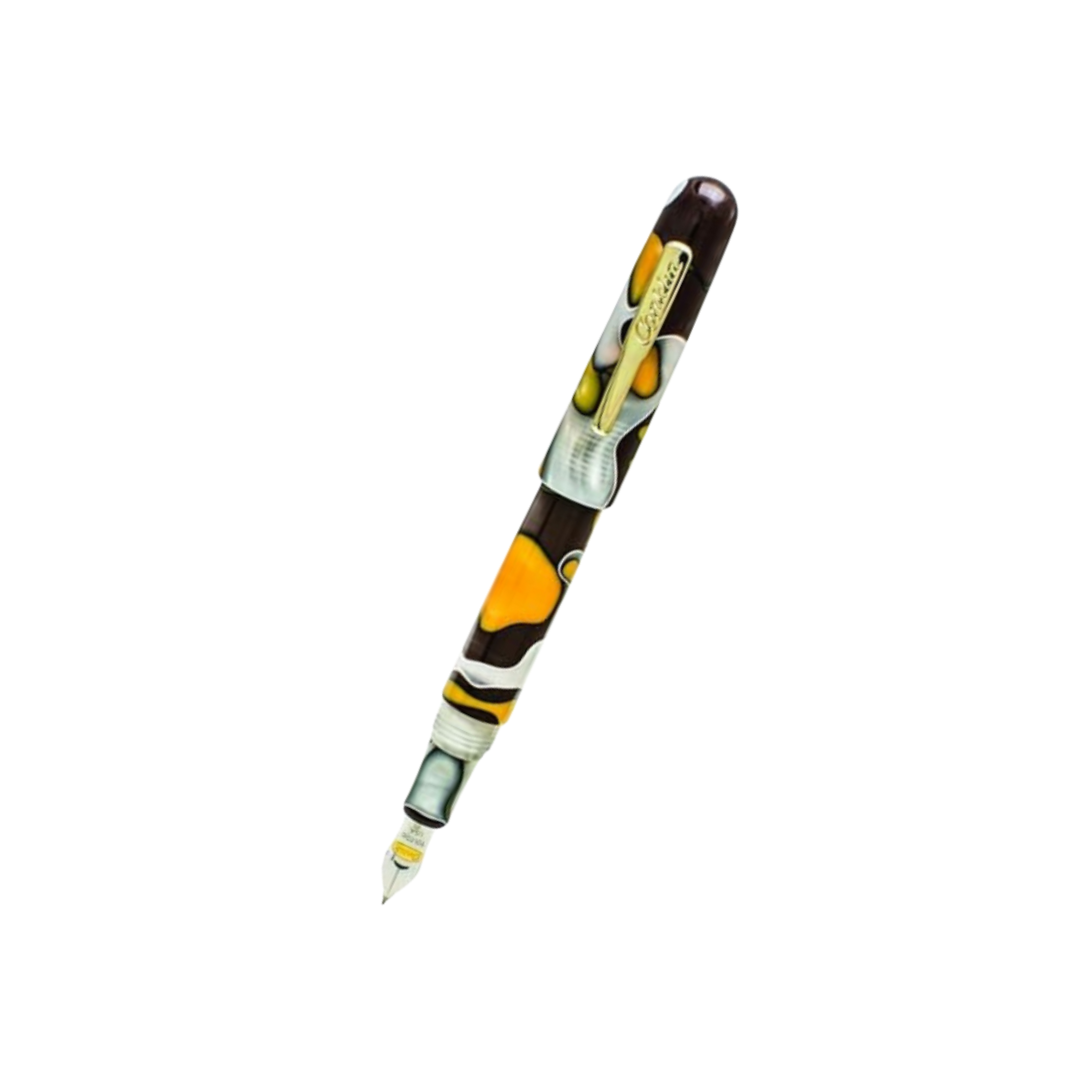 Conklin All American Fountain Pen - Yellowstone — capped
