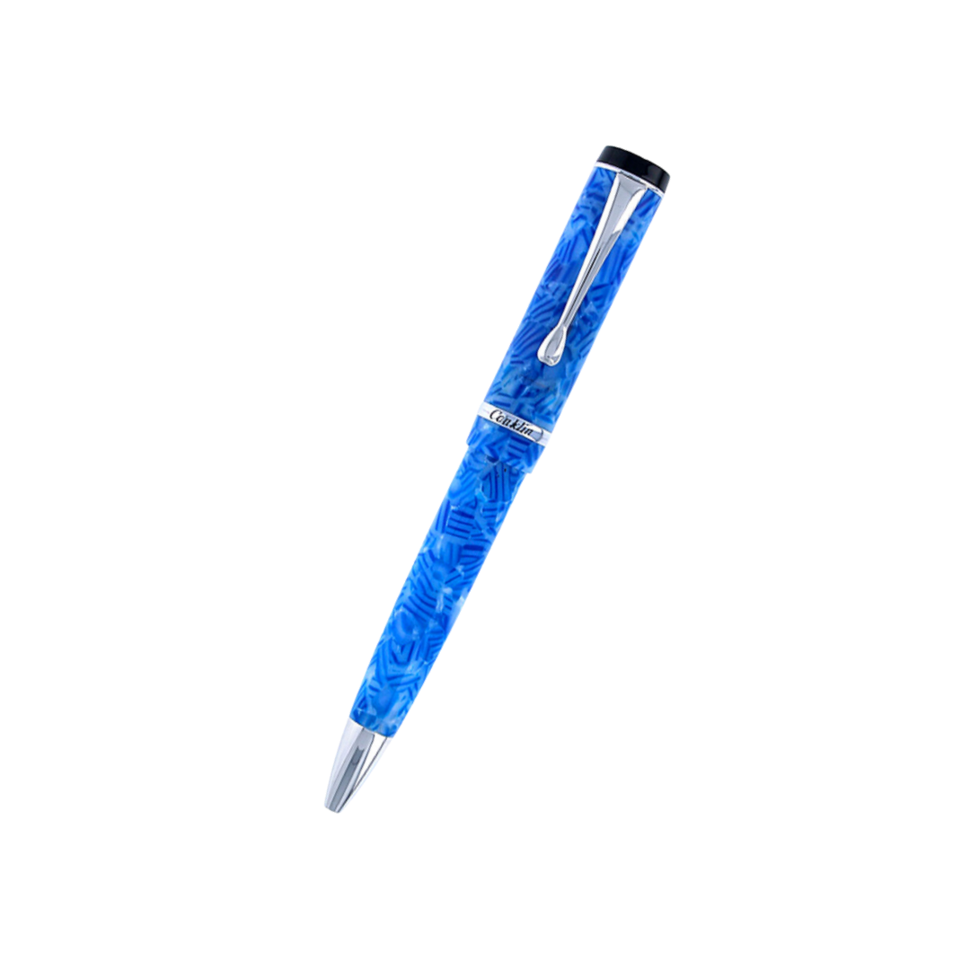 Conklin Duragraph Ballpoint Pen Ice Blue — Conklin ballpoint pen — reliable smooth-writing everyday pen, at Cityluxe Singapore