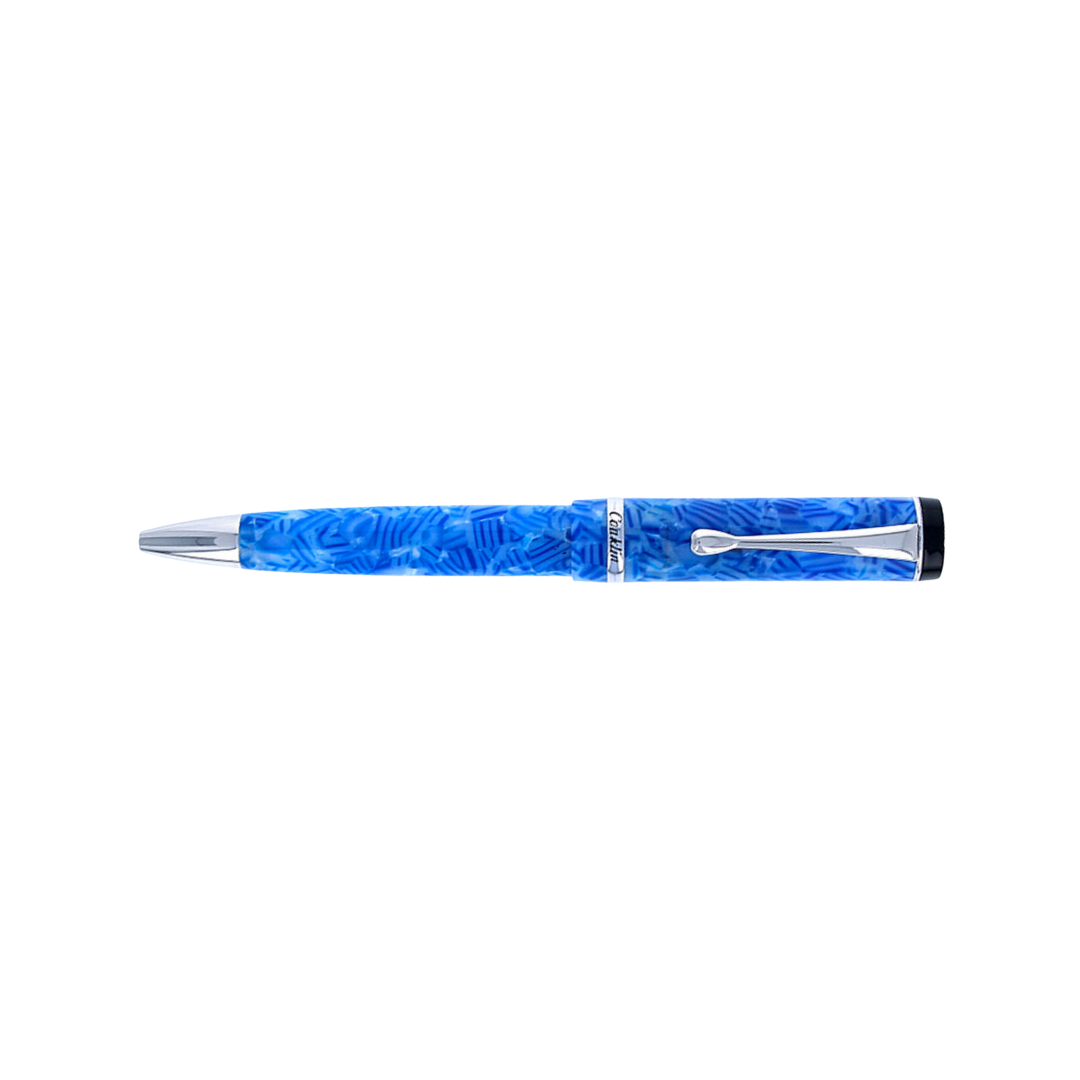 Conklin Duragraph Ballpoint Pen Ice Blue — Conklin ballpoint pen — reliable smooth-writing everyday pen, at Cityluxe Singapore