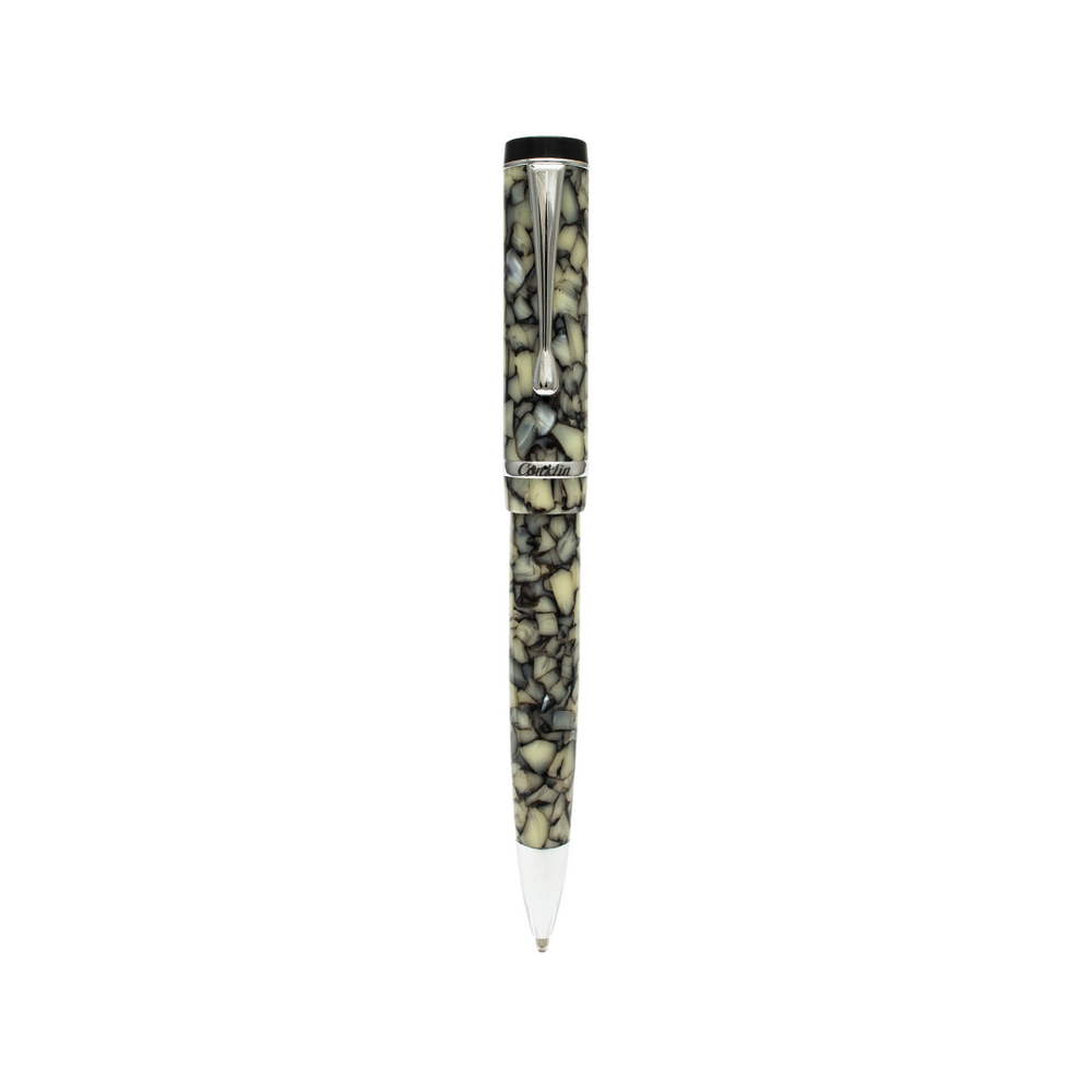 Conklin Duragraph Ballpoint Pen Cracked Ice — Conklin ballpoint pen — reliable smooth-writing everyday pen, at Cityluxe Singapore
