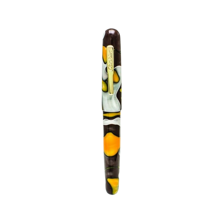 Conklin All American Fountain Pen - Yellowstone — nib close-up