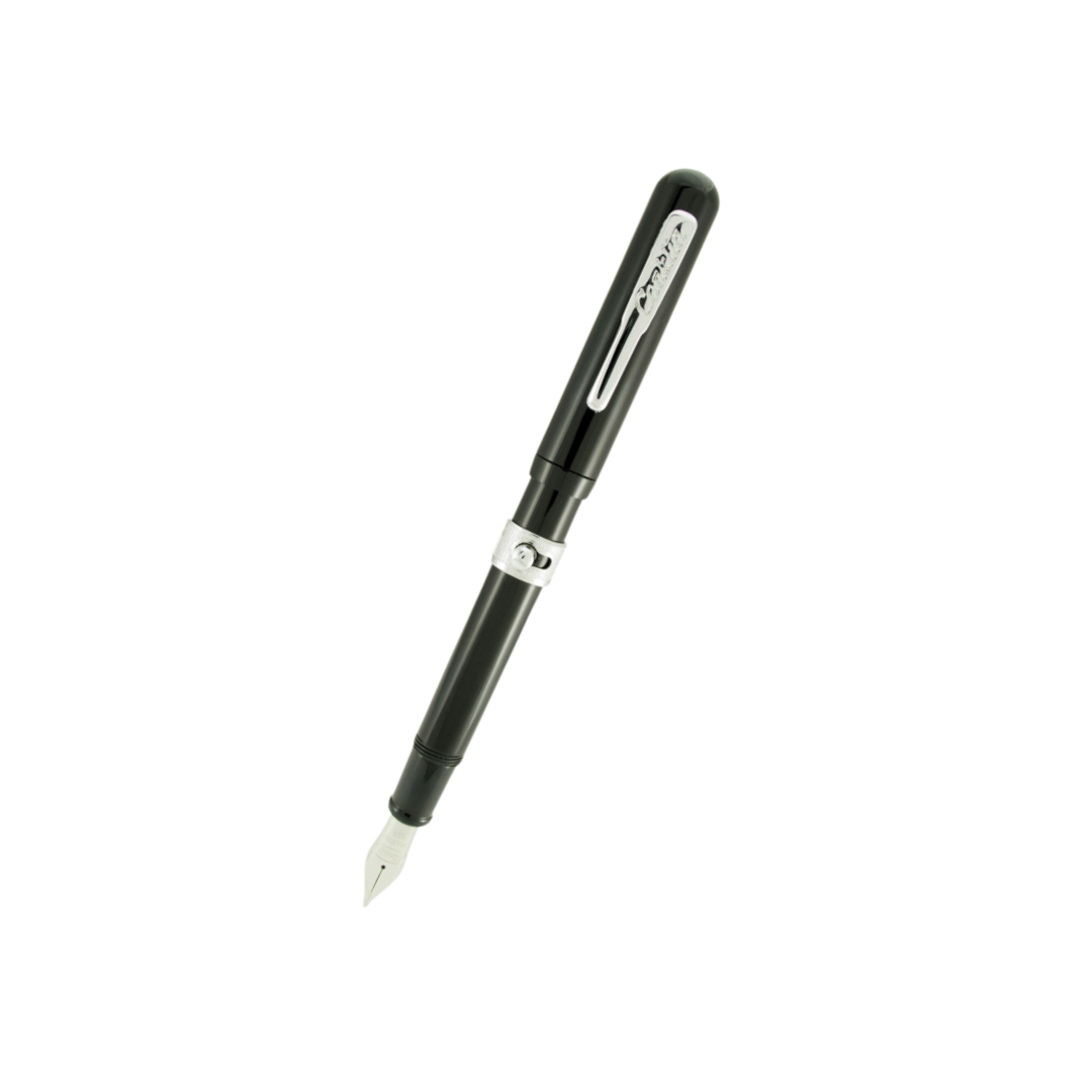 Conklinetta Senior Collection Fountain Pen Black Medium — capped