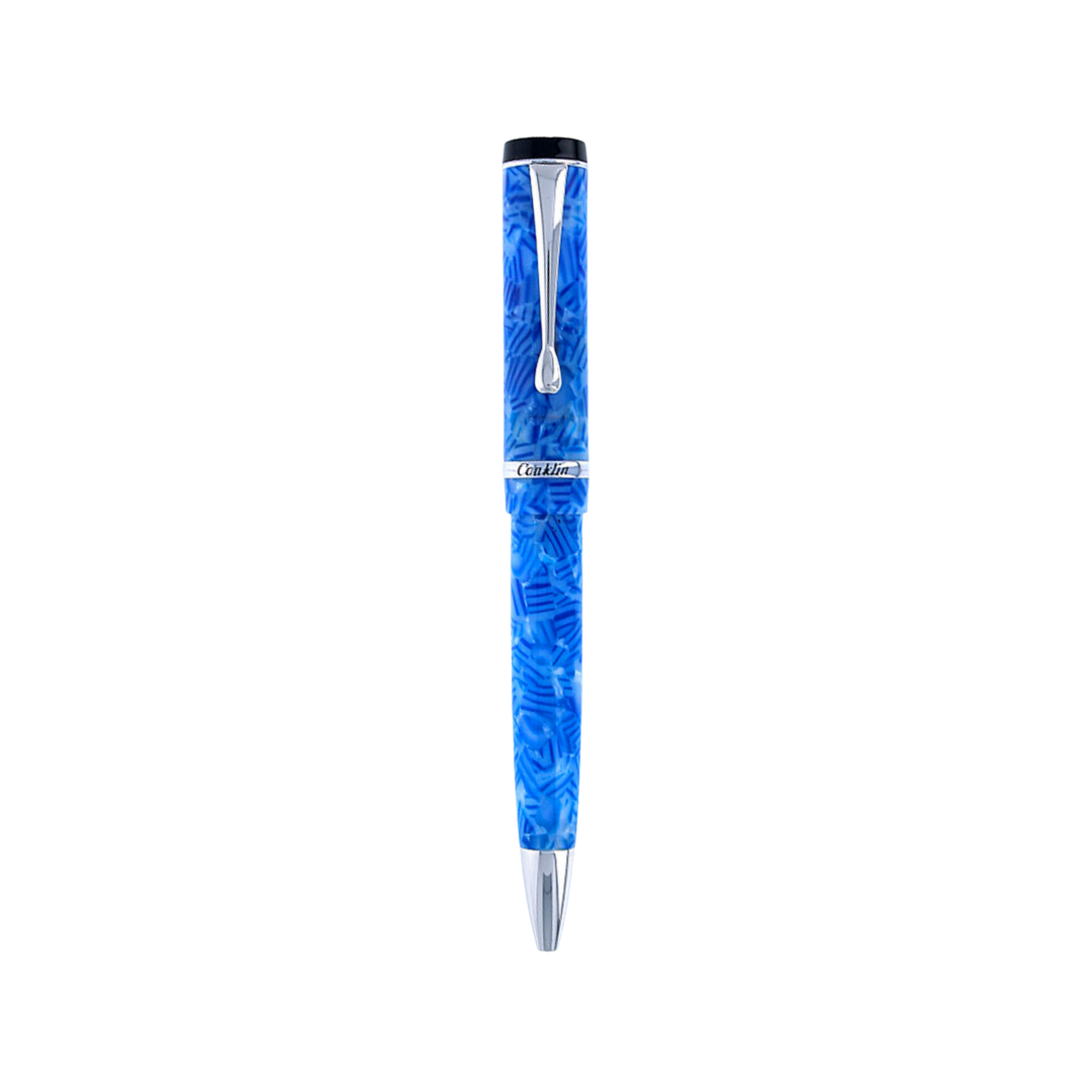 Conklin Duragraph Ballpoint Pen Ice Blue — Conklin ballpoint pen — reliable smooth-writing everyday pen, at Cityluxe Singapore