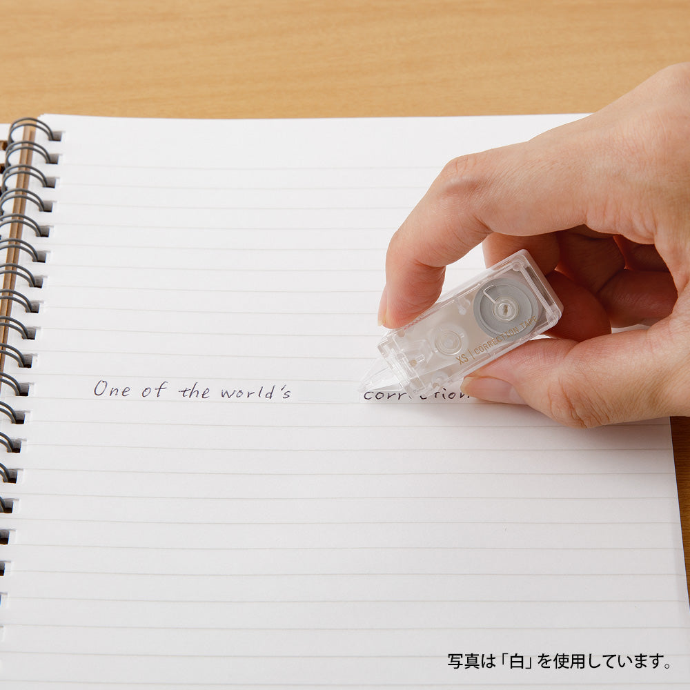 Midori XS Correction Tape — close-up