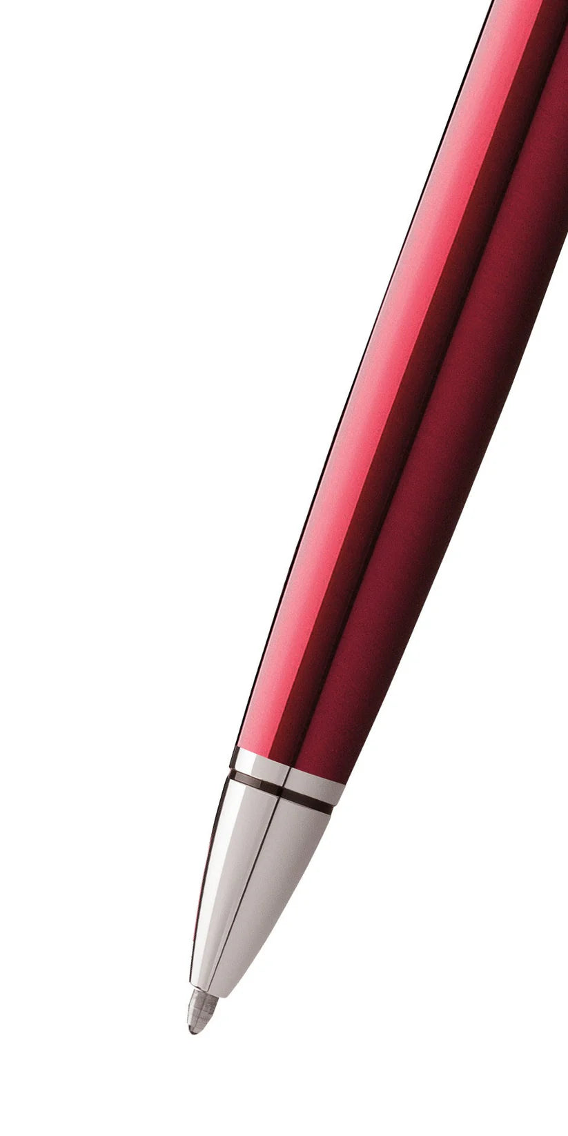 Cross Coventry Red Lacquer Ballpoint Pen — Cross ballpoint pen — reliable smooth-writing everyday pen, at Cityluxe Singapore