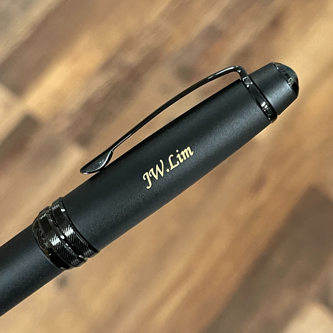 Cross Bailey Ballpoint Pen in Matte Black — Cross ballpoint pen — reliable smooth-writing everyday pen, at Cityluxe Singapore