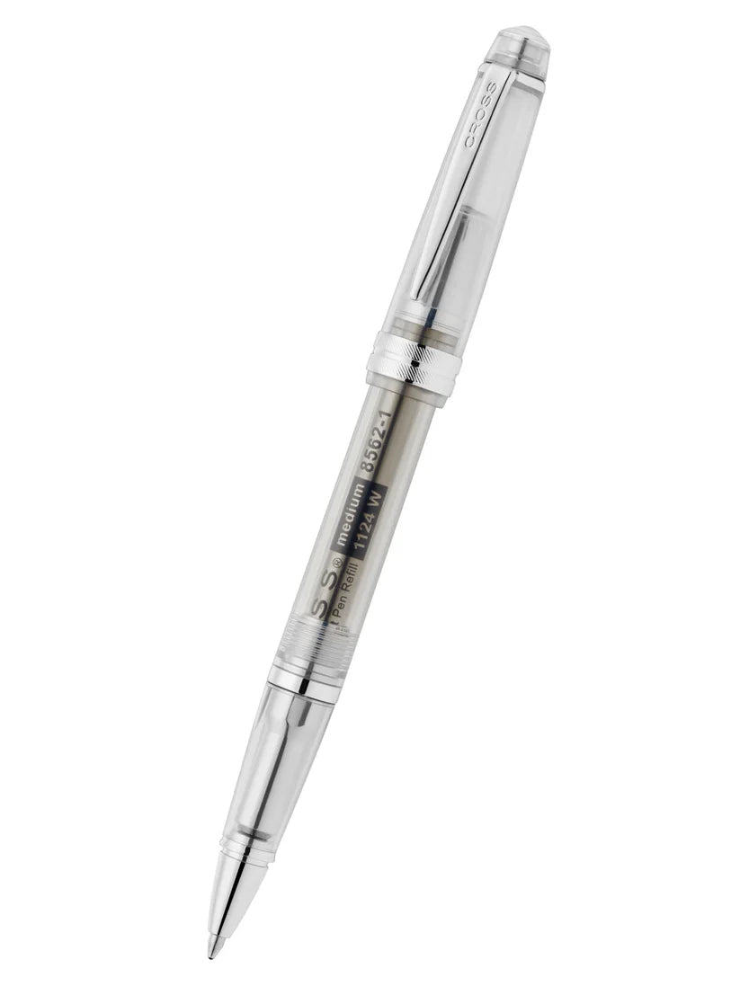 Cross Bailey Light™ Translucent Clear Resin Ballpoint Pen — Cross ballpoint pen — reliable smooth-writing everyday pen, at Cityluxe Singapore