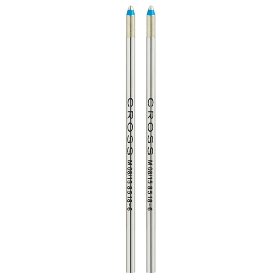 Cross Ballpoint Pen Refill Oil-Based for M Medium Point Blue 1 Pack (2 Pieces) Cross Mini Ballpoint 8518 (D, D1) Refill — …