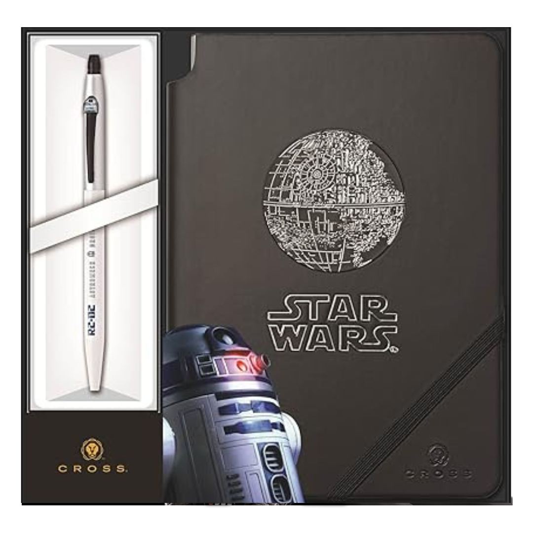 Cross Click Star Wars R2D2 Rollerball Pen with Journal Gift Set — detail view