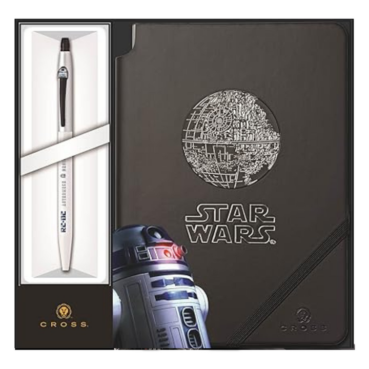 Cross Click Star Wars R2D2 Rollerball Pen with Journal Gift Set — detail view