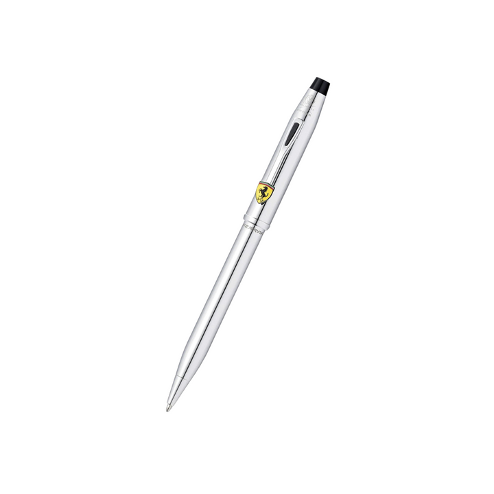 Cross Ferrari Century II Rollerball Pen - Polished Chrome — capped