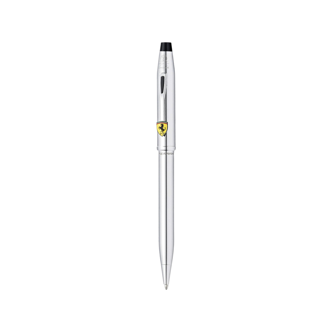 Cross Ferrari Century II Rollerball Pen - Polished Chrome — tip detail