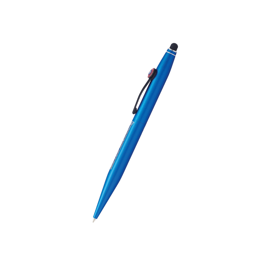 Cross Tech2 Marvel Captain America Ballpoint Pen with Stylus and Journal Gift Set — with packaging