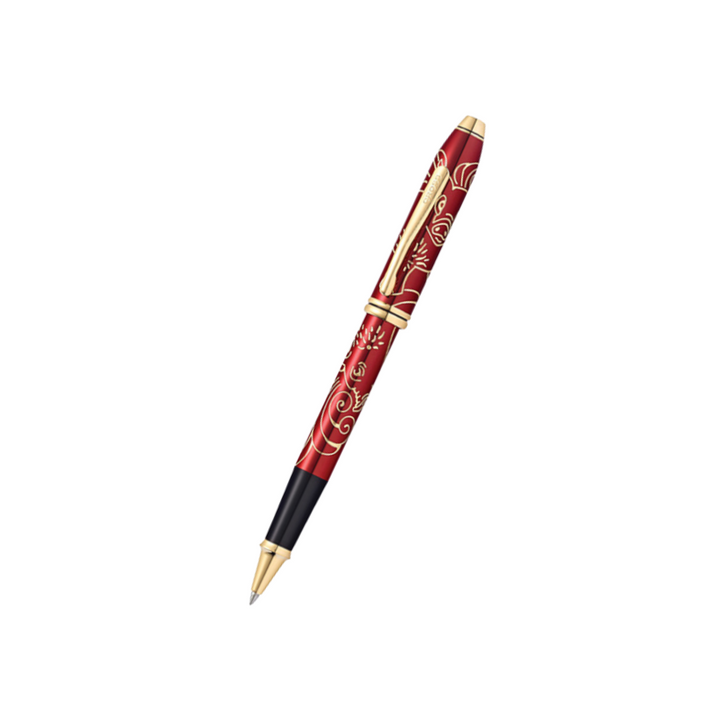 Cross Townsend Year of the Pig Rollerball Pen - Red Lacquer — capped