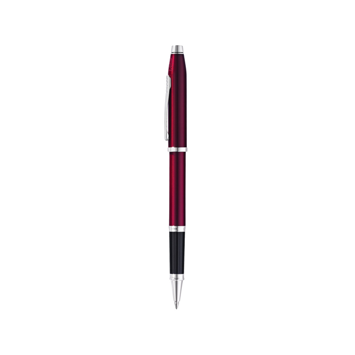 Cross Century II Translucent Plum Lacquer Rollerball Pen — Cross rollerball pen — fluid gel ink writing instrument, at Cityluxe Singapore