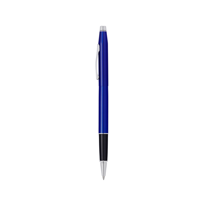 Cross Classic Century Translucent Blue Lacquer Rollerball Pen — Cross rollerball pen — fluid gel ink writing instrument, at Cityluxe Singapore