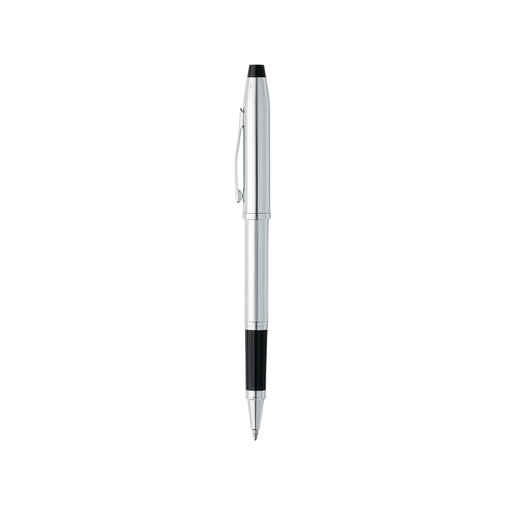 Cross Century II Lustrous Chrome Rollerball Pen — Cross rollerball pen — fluid gel ink writing instrument, at Cityluxe Singapore