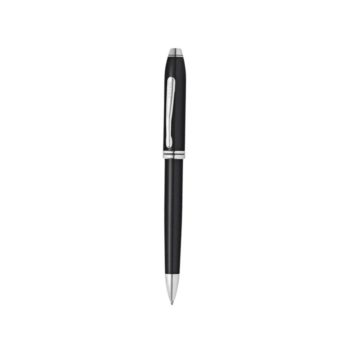 Cross Townsend Black Lacquer Ballpoint Pen — Cross ballpoint pen — reliable smooth-writing everyday pen, at Cityluxe Singapore