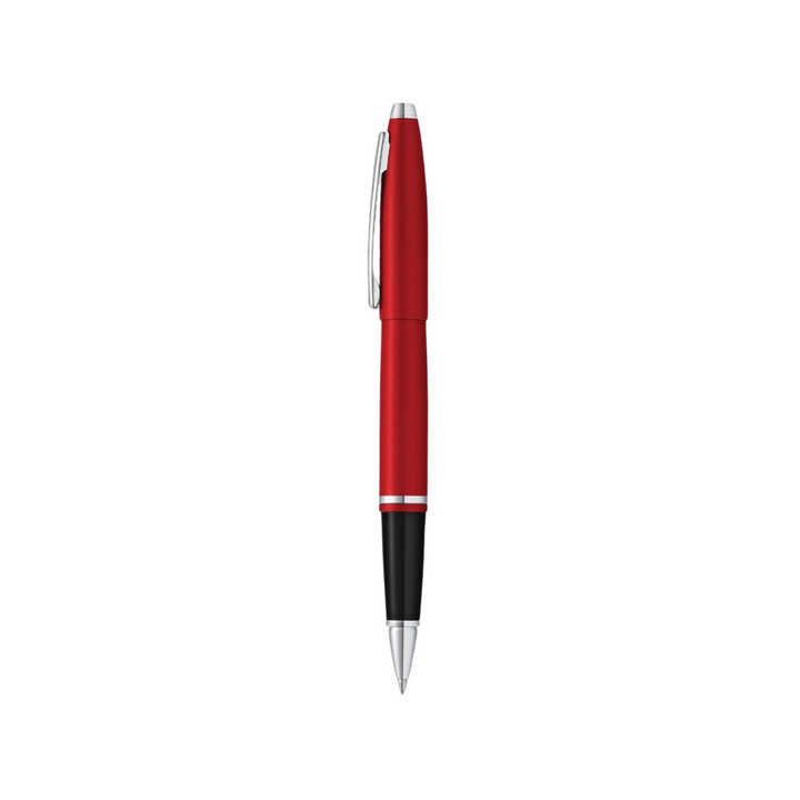 Cross Calais Matte Metallic Crimson Rollerball Pen — Cross rollerball pen — fluid gel ink writing instrument, at Cityluxe Singapore