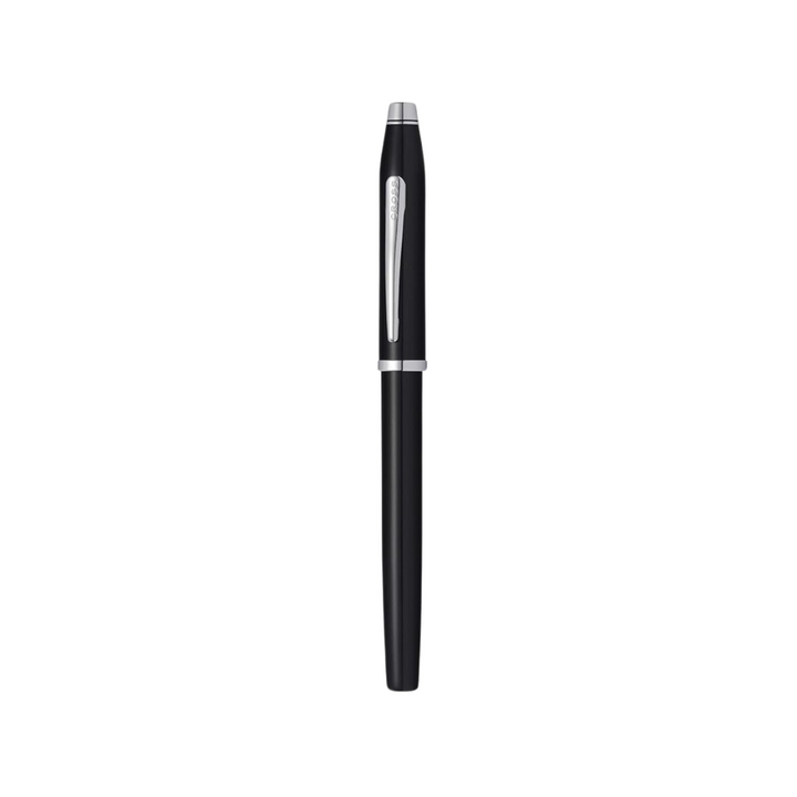 Cross Century II Fountain Pen in Black Lacquer — Cross fountain pen — precision nib writing instrument, at Cityluxe Singapore stationery store