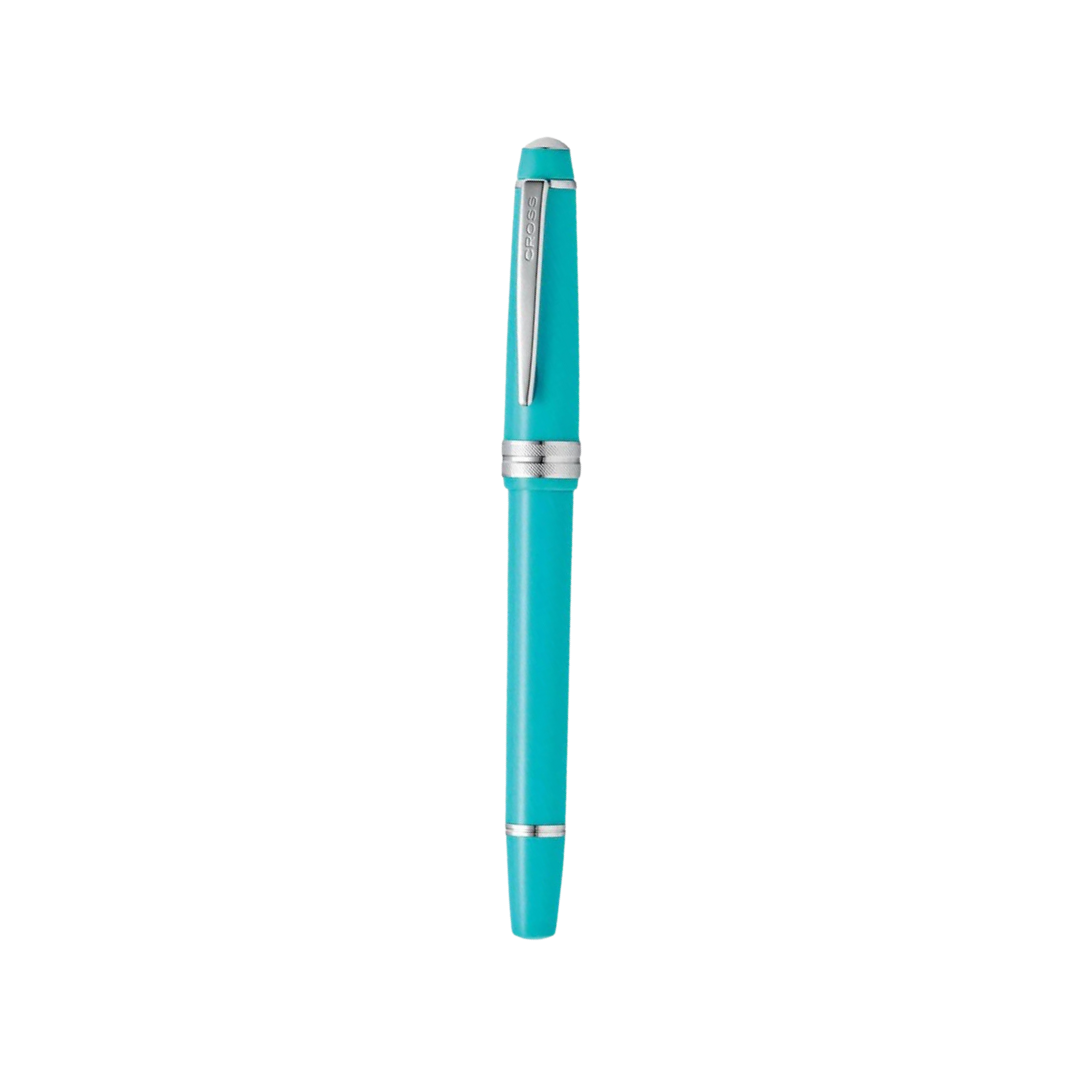 Cross Bailey Fountain Pen in Light Teal — Cross fountain pen — precision nib writing instrument, at Cityluxe Singapore stationery store