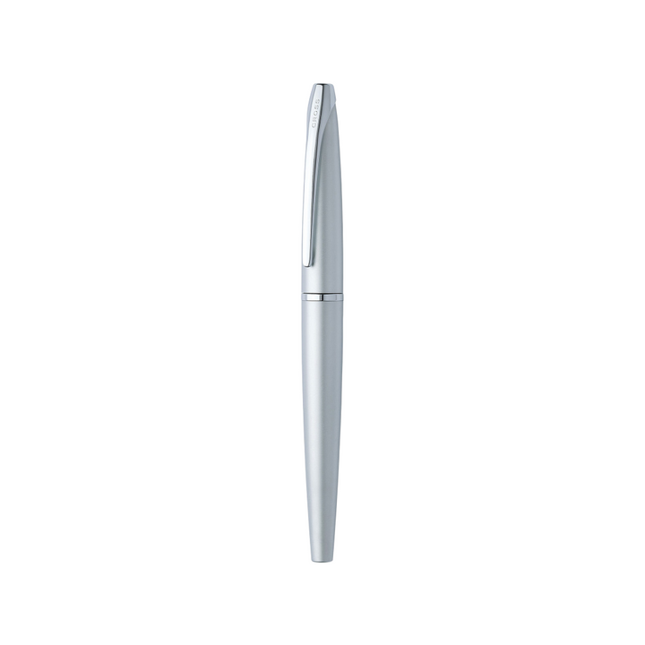 Cross ATX Pure Chrome Fountain Pen — Cross fountain pen — precision nib writing instrument, at Cityluxe Singapore stationery store