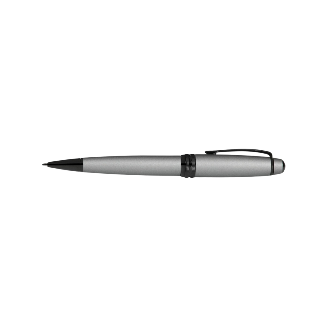 Cross Bailey Ballpoint Pen in Matte Gray — Cross ballpoint pen — reliable smooth-writing everyday pen, at Cityluxe Singapore