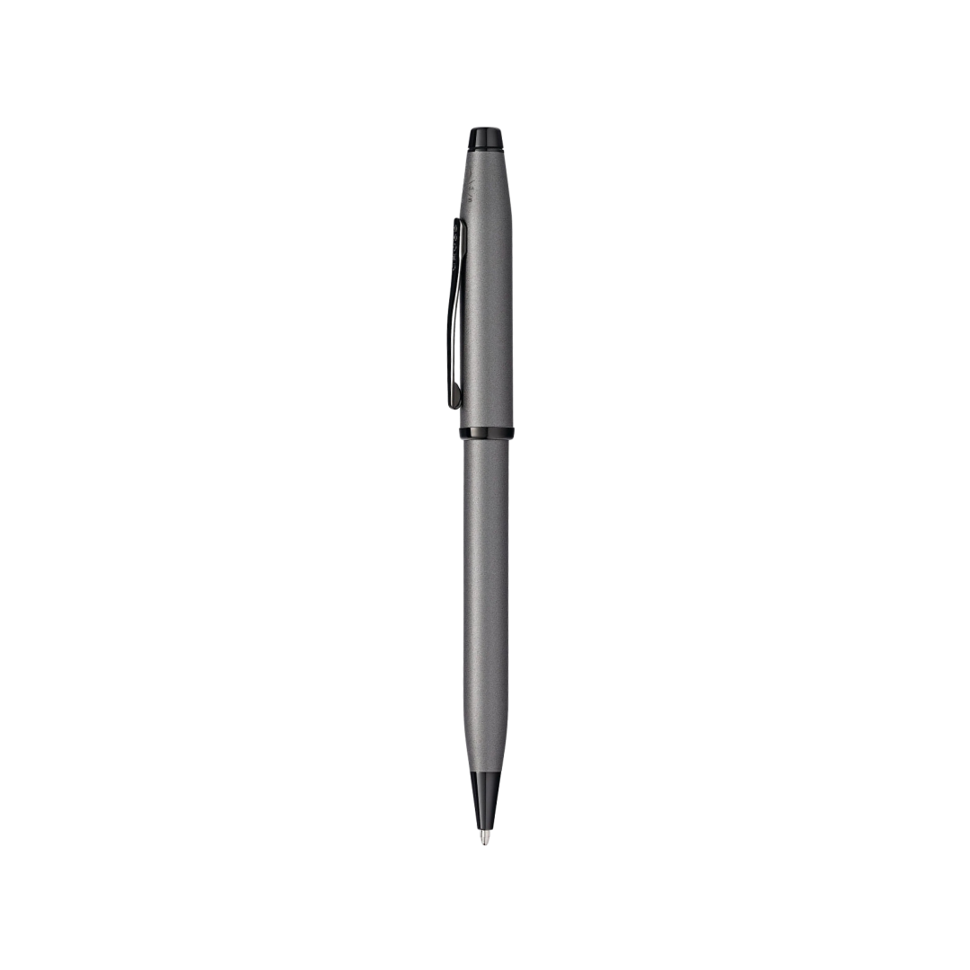Cross Century II Gunmetal Gray Ballpoint Pen — Cross ballpoint pen — reliable smooth-writing everyday pen, at Cityluxe Singapore
