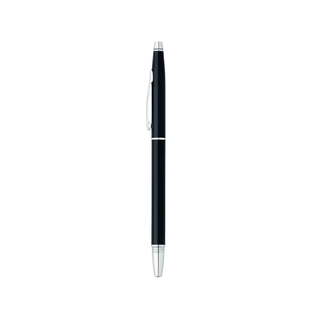 Cross Classic Century Fountain Pen in Black Lacquer — Cross fountain pen — precision nib writing instrument, at Cityluxe Singapore stationery store
