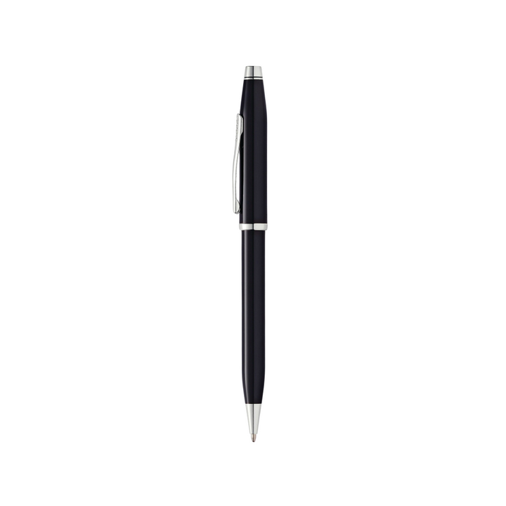 Cross Century II Black Lacquer Ballpoint Pen — Cross ballpoint pen — reliable smooth-writing everyday pen, at Cityluxe Singapore
