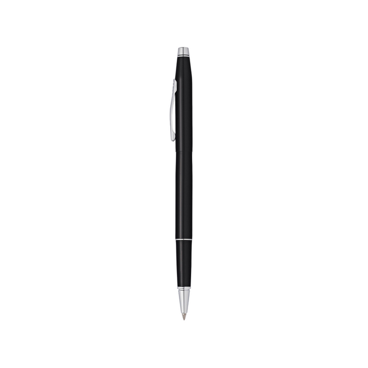 Cross Classic Century Black Lacquer Rollerball Pen — Cross rollerball pen — fluid gel ink writing instrument, at Cityluxe Singapore