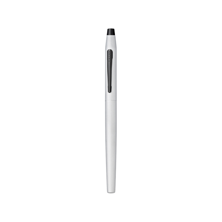 Cross Classic Century Fountain Pen in Brushed Chrome — Cross fountain pen — precision nib writing instrument, at Cityluxe Singapore stationery store