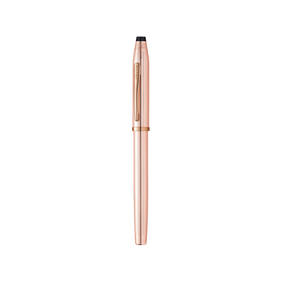 Cross Century II 14KT Rose Gold Fountain Pen — Cross fountain pen — precision nib writing instrument, at Cityluxe Singapore stationery store