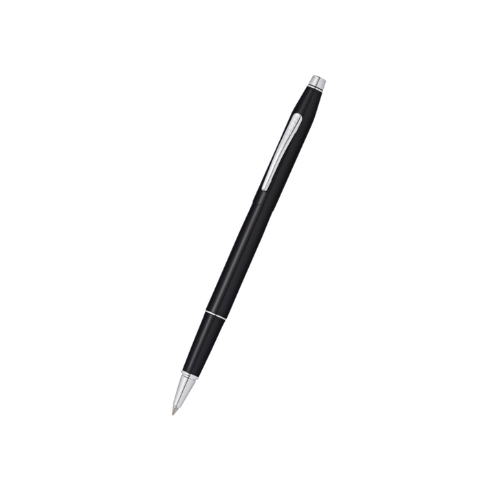 Cross Classic Century Black Lacquer Rollerball Pen — Cross rollerball pen — fluid gel ink writing instrument, at Cityluxe Singapore