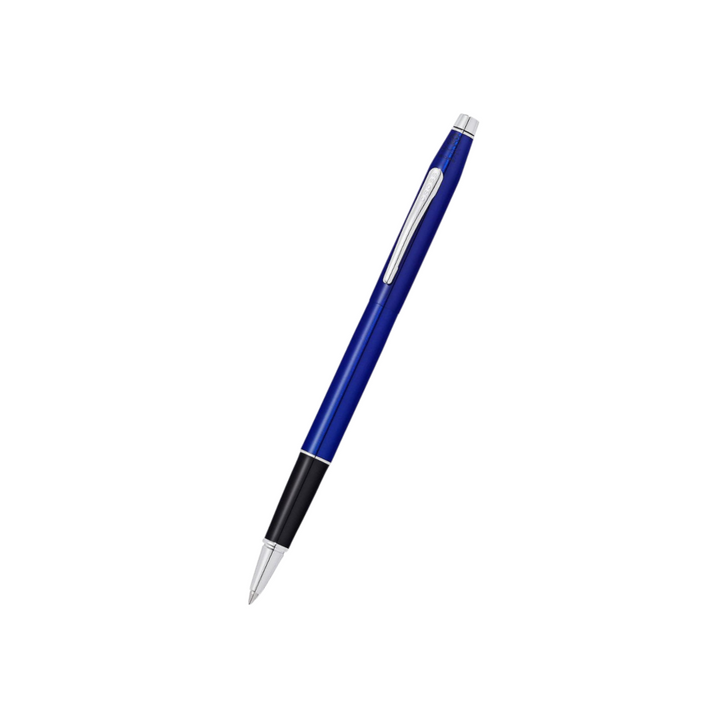 Cross Classic Century Translucent Blue Lacquer Ballpoint Pen — Cross ballpoint pen — reliable smooth-writing everyday pen, at Cityluxe Singapore