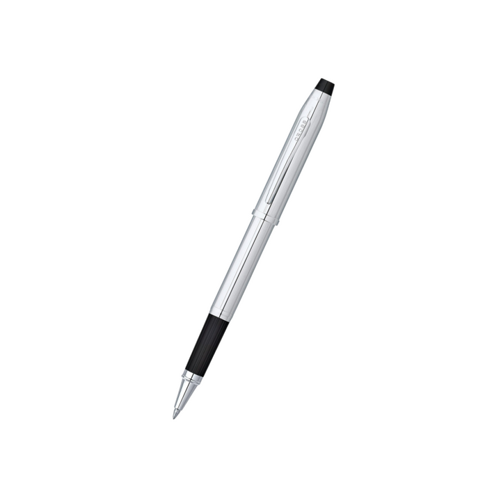 Cross Century II Lustrous Chrome Rollerball Pen — Cross rollerball pen — fluid gel ink writing instrument, at Cityluxe Singapore