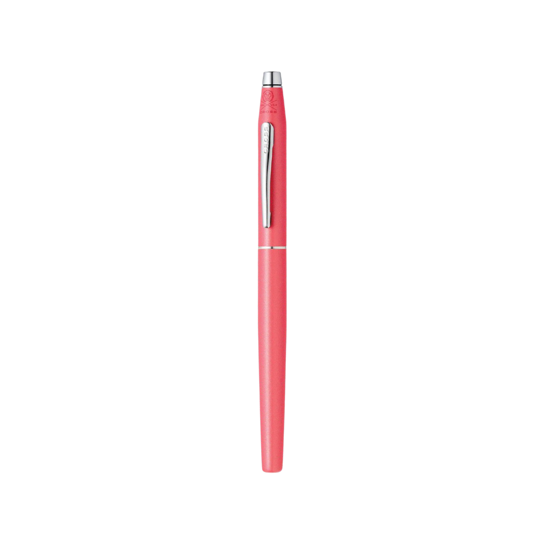 Cross Classic Century Coral Pearlescent Lacquer Fountain Pen — Cross fountain pen — precision nib writing instrument, at Cityluxe Singapore stationery store