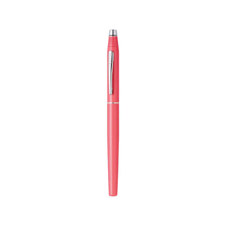 Cross Classic Century Coral Pearlescent Lacquer Fountain Pen — Cross fountain pen — precision nib writing instrument, at Cityluxe Singapore stationery store