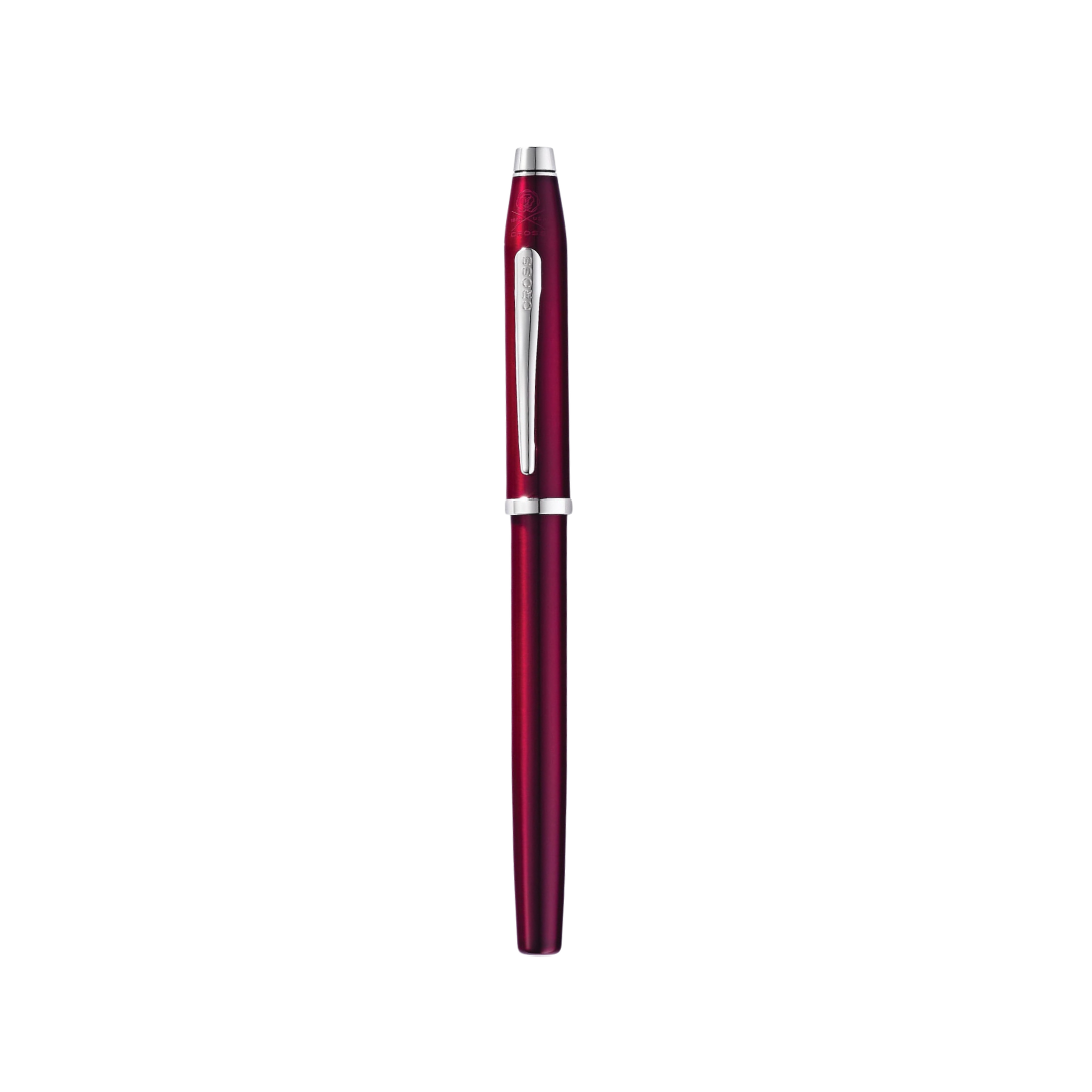 Cross Century II Translucent Plum Lacquer Fountain Pen — Cross fountain pen — precision nib writing instrument, at Cityluxe Singapore stationery store
