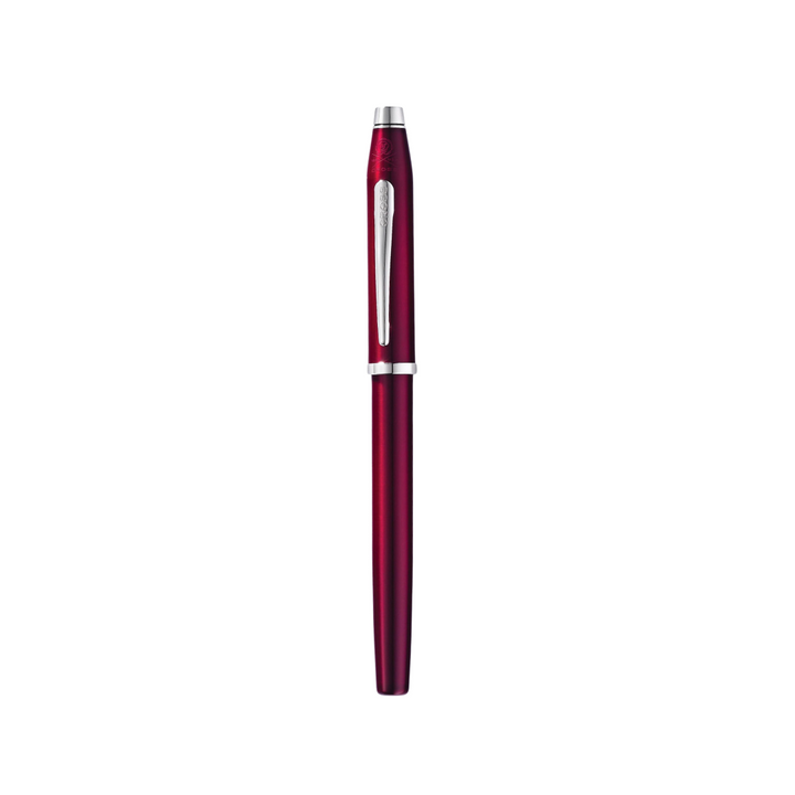 Cross Century II Translucent Plum Lacquer Fountain Pen — Cross fountain pen — precision nib writing instrument, at Cityluxe Singapore stationery store
