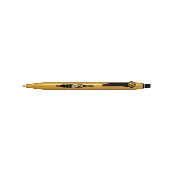 Cross Click Star Wars C-3PO Rollerball Pen — Cross rollerball pen — fluid gel ink writing instrument, at Cityluxe Singapore