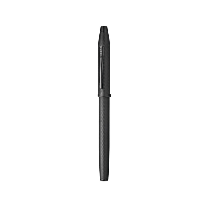 Cross Century II Black Micro-knurl Rollerball Pen — Cross rollerball pen — fluid gel ink writing instrument, at Cityluxe Singapore