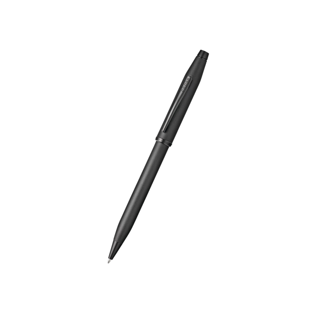 Cross Century II Black Micro-knurl Ballpoint Pen — Cross ballpoint pen — reliable smooth-writing everyday pen, at Cityluxe Singapore