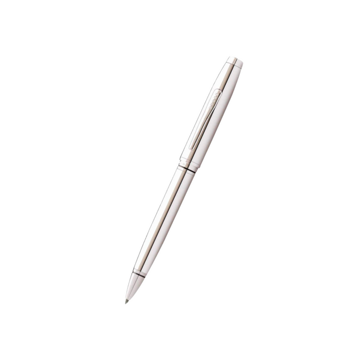 Cross Coventry Ballpoint Pen Lustrous Chrome — Cross ballpoint pen — reliable smooth-writing everyday pen, at Cityluxe Singapore