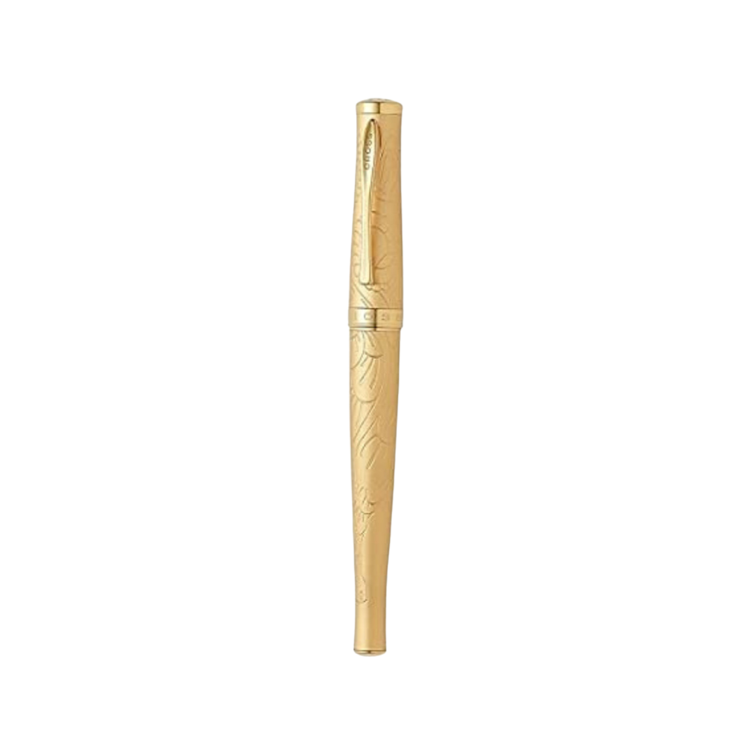 Cross Year Of The Goat Fountain Pen - 18K Gold with Rhodium Plated Nib — with packaging