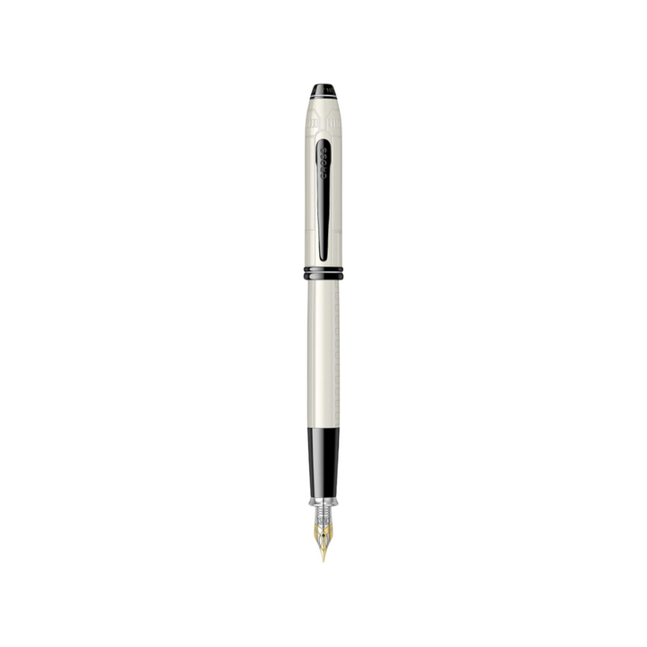 Cross Townsend Starwars Fountain Pen - Stormtrooper — uncapped with cap posted