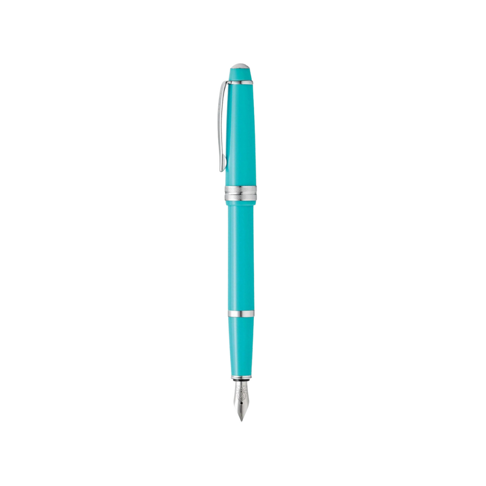 Cross Bailey Fountain Pen in Light Teal — Cross fountain pen — precision nib writing instrument, at Cityluxe Singapore stationery store