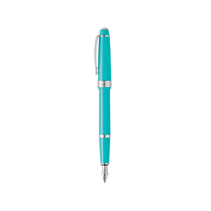 Cross Bailey Fountain Pen in Light Teal — Cross fountain pen — precision nib writing instrument, at Cityluxe Singapore stationery store